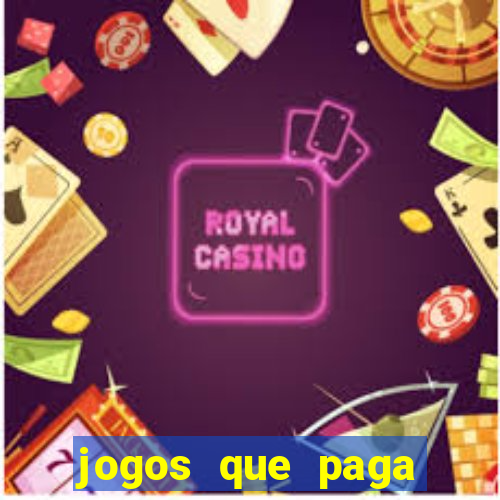 jogos que paga dinheiro de verdade no paypal